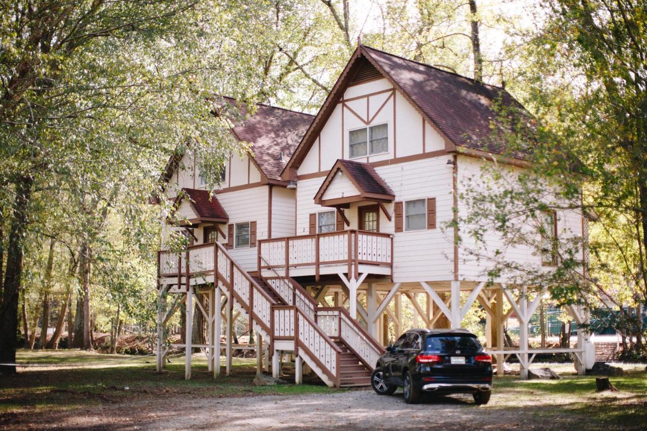 Riverbend Motel&Cabins Helen Exterior foto